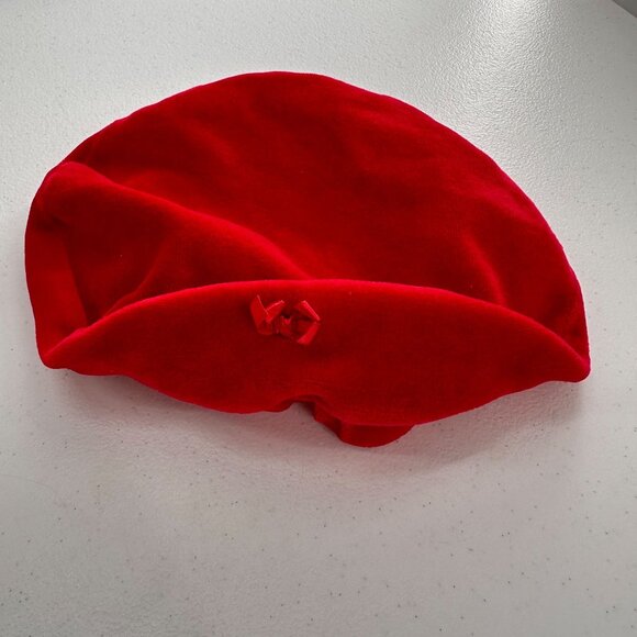 Baby Girls Red Carters 2-Piece Dress & Hat Set Size 6M Christmas Holiday Velvet - Picture 7 of 12